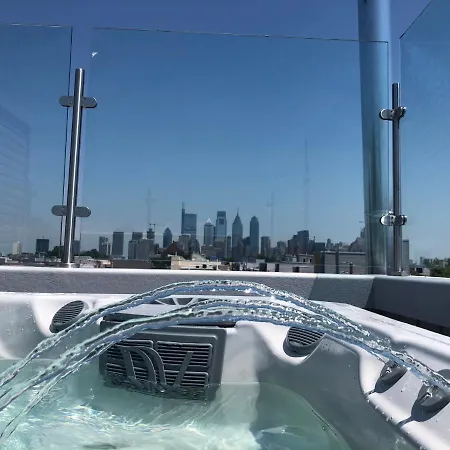 Roofdeck Hot Tub W Amazing Skyline View * Luxbnb-2