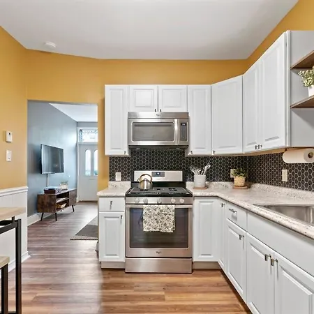 Trendy Fishtown Mid-Century Modern Inspired Home-3